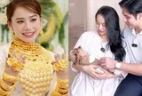 Ái nữ tiệm vàng lớn nhất miền Tây sinh con đầu lòng: Công chúa tiệm vàng đời thứ 3, cuộc sống vàng son từ trong nôi