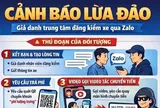 Cảnh báo nóng: Công an thông báo đến những ai nhận được tin nhắn Zalo sau có thể bị rút sạch tiền trong tài khoản