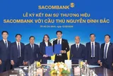 Cầu thủ Nguyễn Đình Bắc chính thức trở thành Đại sứ thương hiệu Sacombank