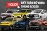 Ford Ranger 'khóa sổ', Yaris Cross dẫn đầu nhóm xe xăng, dầu và những diễn biến mới nhất trong top 10 ô tô bán chạy nhất tháng