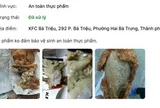 Hà Nội: KFC Bà Triệu bị phản ánh bán thực phẩm nghi không đảm bảo an toàn, UBND phường kiểm tra đột xuất
