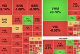 Thị trường chìm trong sắc đỏ, VN-Index giảm phiên thứ hai liên tiếp