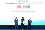 MSB được Vietnam Report vinh danh tại hai bảng xếp hạng uy tín năm 2026