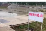 Quảng trường 400 tỷ đồng ở Lâm Đồng lún, nứt nghiêm trọng