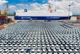 Xe Hyundai sản xuất tại Việt Nam lần đầu xuất khẩu sang Mexico và Australia