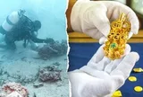 Phát hiện kho vàng 'khủng' bên trong xác tàu cổ dưới đáy biển hơn 1.300 năm