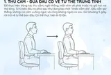 U40 đau cổ, vai, gáy: 4 động tác ngồi trên ghế giúp hết ngay