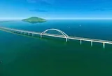 Cầu vượt biển dài nhất Việt Nam dần lộ diện: Hoàn thành 420 cọc nhồi trên cạn, biển