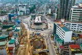 Hà Nội cho xe đi vào làn BRT tại nút Láng Hạ - Giảng Võ