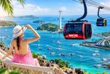 Cáp treo 3 dây dài nhất thế giới ở 1 điểm đến của Việt Nam vừa vượt mặt cả Maldives và Phuket, là thiên đường biển xanh cát trắng được cả Vingroup và Sun Group lựa chọn