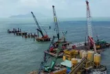 Cận cảnh thi công cầu vượt biển 18,5km ra Hòn Khoai