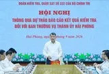 Thủ tướng Lê Minh Hưng yêu cầu Hải Phòng tạo đột phá trong công tác cán bộ