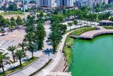 Tuyến đường sở hữu ba 'lá phổi xanh' giữa đô thị cao tầng phía Tây Hà Nội
