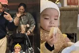 Con gái Ngô Thanh Vân mê mệt bánh mì, ngủ bất chấp suốt chuyến về quê ngoại ở Na Uy