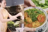 Mâm cơm cá rô phi mùa thu của Phương Oanh