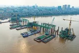 Việt Nam đang xây cầu vượt sông Hồng hơn 16.000 tỷ đồng nối phố cổ với Long Biên, sở hữu thiết kế 'vòm vô cực' độc đáo, dự kiến hoàn thành ngay năm sau