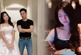 Phản ứng đáng yêu của con gái Mạnh Trường khi xem cảnh bố hôn bạn diễn