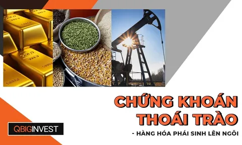 Chứng khoán thoái trào - hàng hóa phái sinh lên ngôi