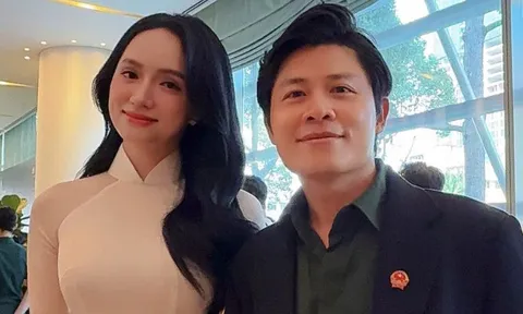Hoa hậu Hương Giang và Nguyễn Văn Chung đang làm gì thế?