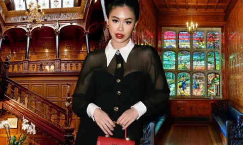 Biệt thự cổ Tiên Nguyễn và chồng chụp ảnh cưới cất giữ "kho báu của người giàu nhất thế giới"