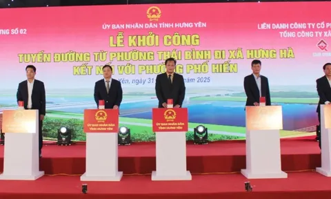 Hưng Yên khởi công tuyến đường 5.000 tỷ đồng nối phường Thái Bình với Phố Hiến