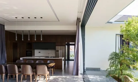 Căn nhà ngoại ô 'xoá nhoà' khoảng cách 3 thế hệ