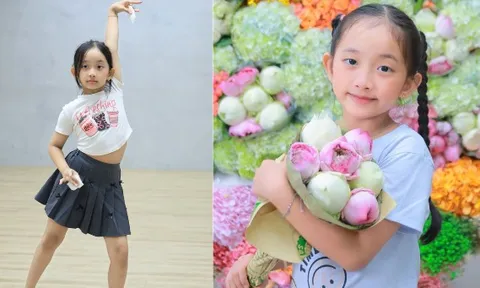 "Mợ chảnh" nhà Khánh Thi - Phan Hiển 7 tuổi đã mang thần thái giống mẹ - nữ hoàng dancesport, visual công chúa xinh yêu