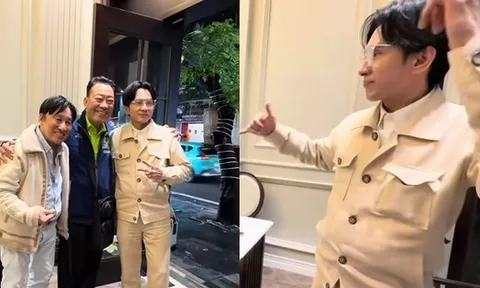 Nam nhạc sĩ từ Mỹ về, khiến Đan Trường và ông bầu phải ra tận nơi chào