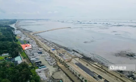 Cận cảnh "siêu" dự án lấn biển Cần Giờ