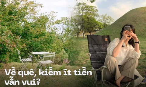 Ở thành phố mệt quá thì về quê