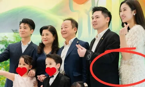 Đỗ Mỹ Linh lộ vòng hai lùm lùm khi dự sinh nhật bố chồng hào môn, nghi vấn đang mang thai lần 2