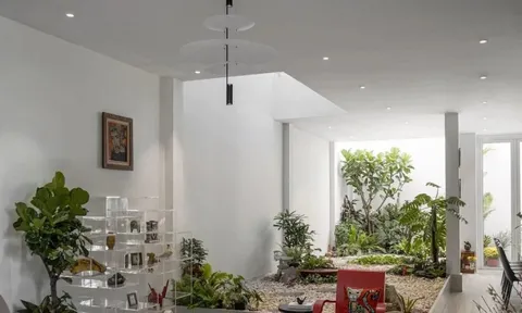 Nhà 3 tầng như villa nơi nghỉ dưỡng giữa phố