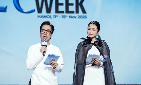 MC song ngữ Thu Thủy biến hoá đầy bất ngờ trên sân khấu VIFW với 8 out-fit, nhan sắc lẫn vóc dáng đều "gây thương nhớ"