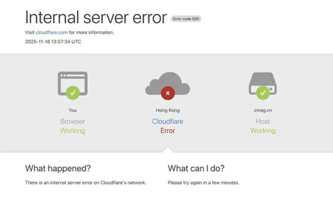 20% internet đang sập!
