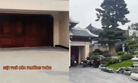 Cận cảnh siêu biệt phủ của trưởng thôn trẻ giàu nhất Việt Nam