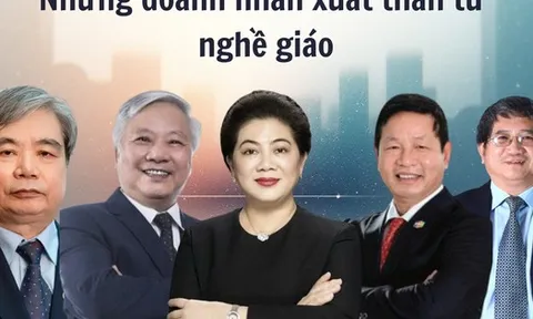 Từ bục giảng đến thương trường: Loạt doanh nhân đình đám cùng chung xuất phát điểm từ ‘nghề giáo’