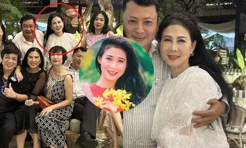 "Huyền thoại màn ảnh" Diễm Hương về Việt Nam: Nhan sắc tuổi U60 gây bão, làm mẹ 4 con ở nước ngoài