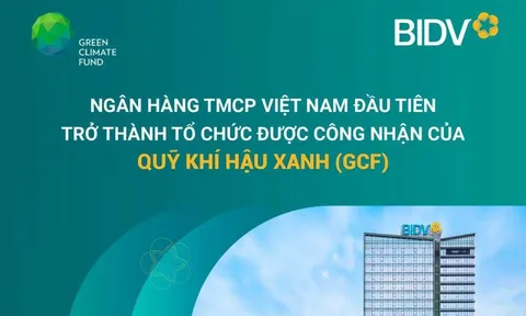 BIDV ghi dấu trên thị trường tài chính xanh