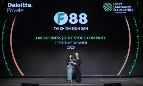 F88 được Deloitte vinh danh “Vietnam Best Managed Companies 2025”