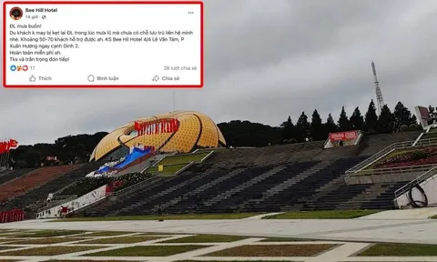 Hàng loạt khách sạn, homestay Đà Lạt thông báo khẩn