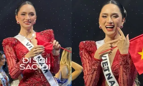 Hương Giang bật khóc, "nhận nợ" sau màn out top chấn động ở Miss Universe 2025