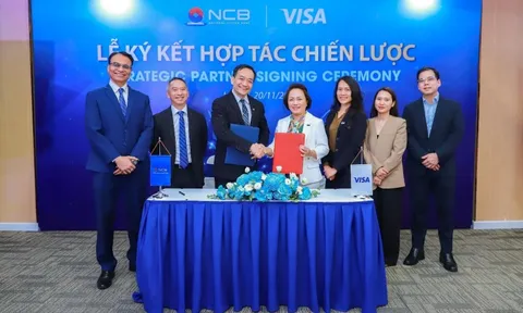 Ngân hàng NCB và VISA ký kết hợp tác chiến lược, nâng tầm dịch vụ thẻ tại Việt Nam