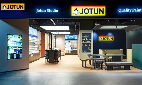 Jotun đẩy mạnh đầu tư trải nghiệm mua sắm với mô hình cửa hàng sơn hiện đại