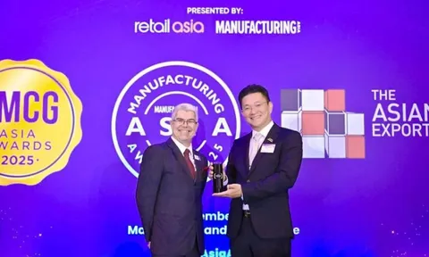 Kết cấu thép ATAD nhận giải Manufacturing Asia Awards 2025 tại Singapore