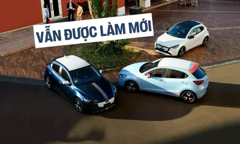 Mazda2 2026 ra mắt: Màn hình lớn, camera 360, có cả bản độ như xe đua