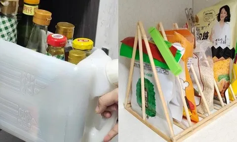 Tôi vô cùng ấn tượng với “trí tuệ nhà bếp” của người dì trung niên: Biến căn bếp gọn - sạch - tiện chỉ bằng những mẹo rẻ tiền ai cũng làm được