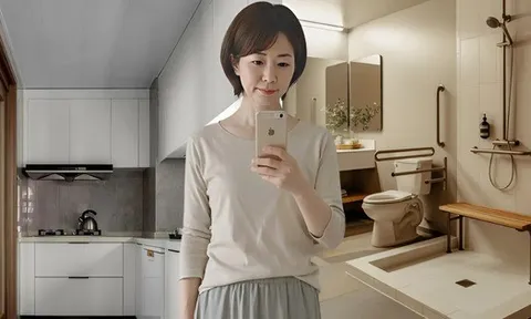 55 tuổi, tôi làm mới căn hộ 130m² để chuẩn bị về hưu và tìm được sự bình yên cho tuổi già