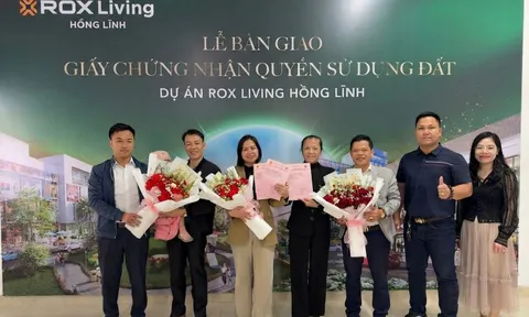 Pháp lý minh bạch, ROX Living Hồng Lĩnh gây chú ý trên thị trường
