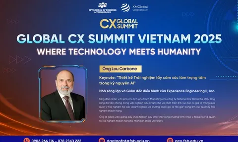 Lou Carbone: Bố già ngành CX xác nhận góp mặt tại Global CX Summit