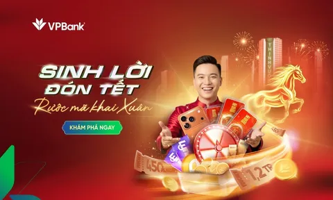 VPBank triển khai chương trình “Sinh lời đón Tết – Rước mã khai xuân”